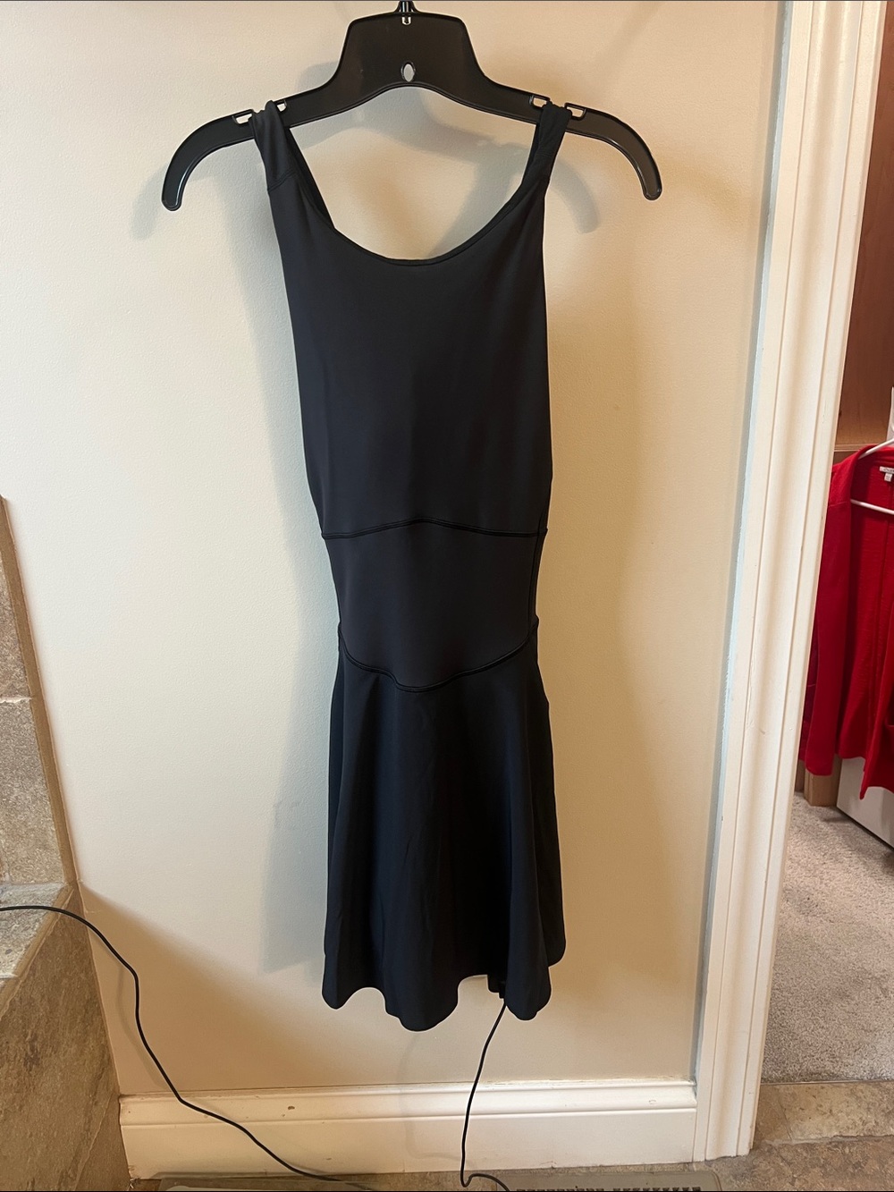 Lululemon activewear Black Women's Sleeveless cross back straps Dress